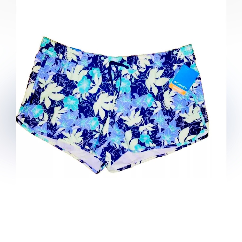 NWT Columbia Hawaiian Athletic Shorts Women's SIZE XXL